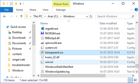 Remove Blue Arrows Icon on Compressed Files and Folders in Windows 10