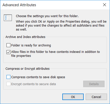 Remove Blue Arrows Icon on Compressed Files and Folders in Windows 10