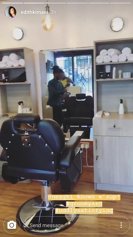 Groomyard Barbershop is now open! Janet Mbugua’s twin brother opens his barbershop after quitting employment