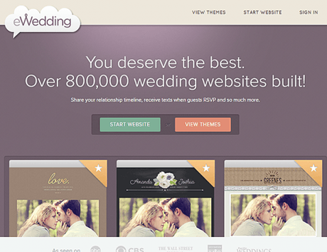 best wedding websites e wedding