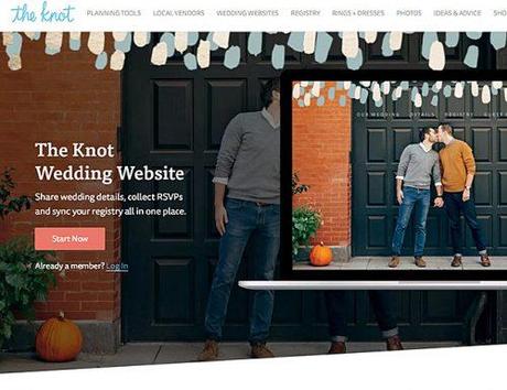 best wedding websites the knot
