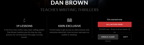 Dan Brown Masterclass Review 2019: You Must Give It a Try