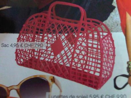 BARGAIN OF THE MONTH! H&M plastic, basket-bag for under 5€. Its like a miracle! Ok so its not quite the FURLA plastic bag buts at this price, its just as cool! Xoxo LLM