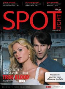 In its new issue Verizon's Spotlight Magazine interviews Ryan Kwanten about season 4