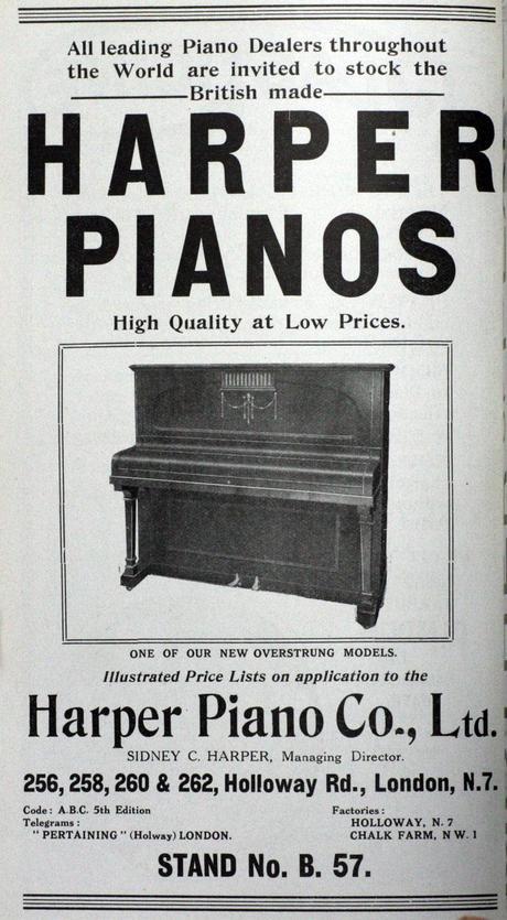 Ghost signs (53): Harper Pianos