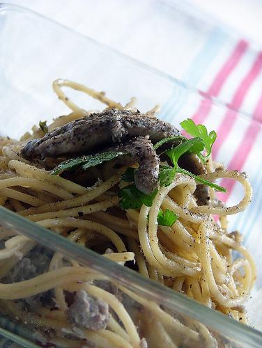 pasta con alici(anchovies) - Dani's way