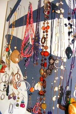 DIY Wall Jewelry Organizer