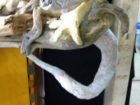 New Paper Mache Dragon- more assembly!