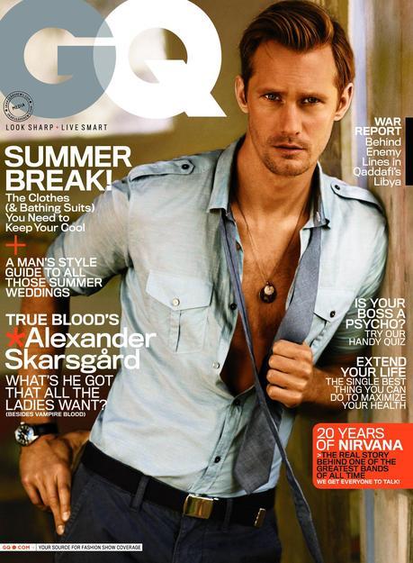 HQ versions of Alexander Skarsgård images in GQ Magazine