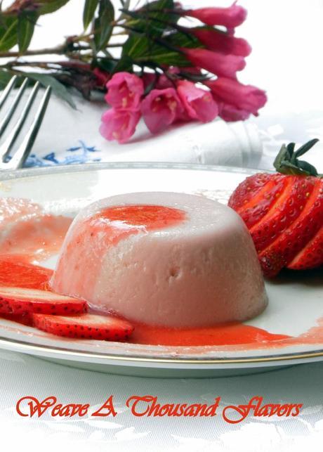 Gelatin-free Strawberry & Lemon Panna Cotta - 02