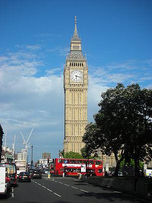 The Big Ben, London.