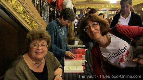 Meeting Charlaine Harris in Ann Arbor at Dead Reckoning book signing