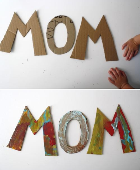 for the love of mom ..kid art