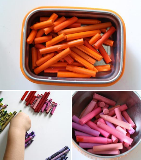 recycled crayons ..tutorial