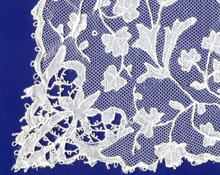 Carrickmacross lace sample