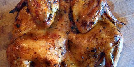 Grilled Split Chicken