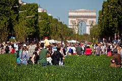 Champs-Elysées go green - Paris, France