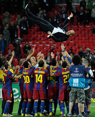 The Best Images From Barcelona's Champions League Victory