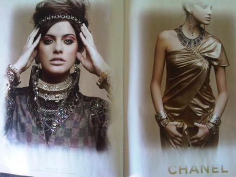 Chanel publicity in Vogue france, this month.
Very much the mood that I hope to create in my next collection.
xoxo LLM