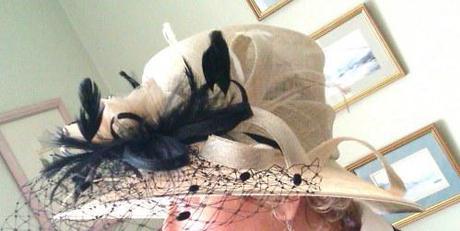 I is for Incredibly Ingenious Individual Wedding Hat