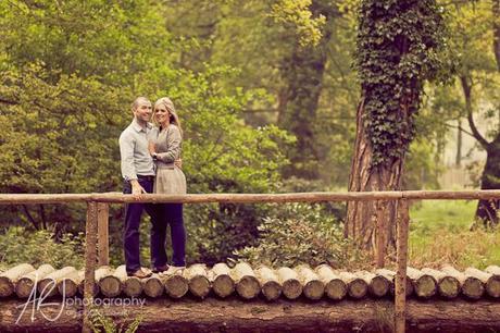 Trentham Gardens pre-wedding shoot ARJ Photography