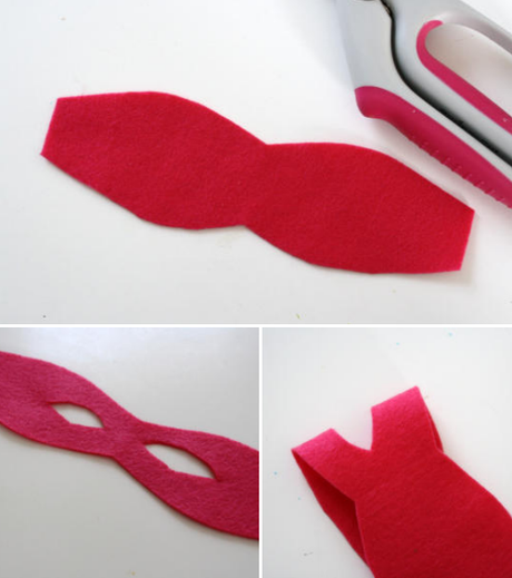 no-sew superhero mask ..tutorial