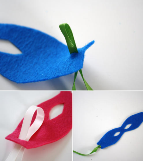 no-sew superhero mask ..tutorial