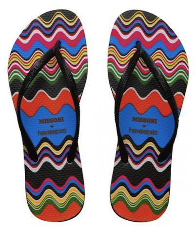 0429missoni for havaianas flip flops faSummer Sandals and Jewelry