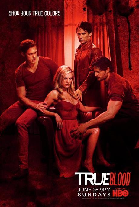 True Blood Season 4 poster-red