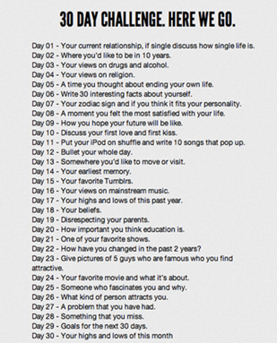 30daychallenge