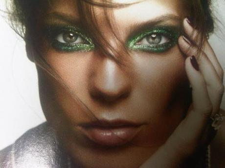 PEACOCK EYES. Stunning make up from this summers French vogue.