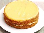 Lemon Curd, Pastry Cream Cake