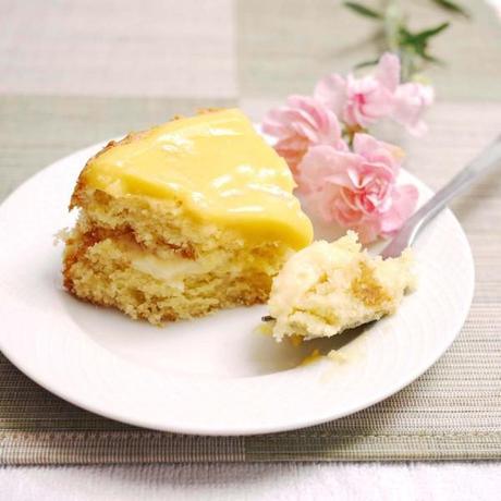 Lemon Curd, Pastry Cream Cake