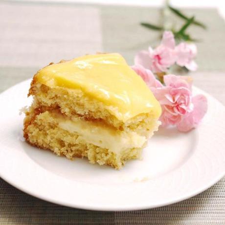 Lemon Curd, Pastry Cream Cake