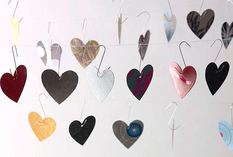 Paper hearts by Virginia McArdle