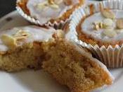 Pear Almond Breakfast Cupcakes