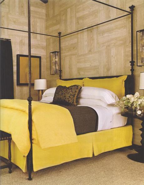 LUXE Magazine October Metal Bed