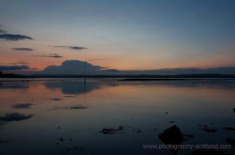 Photo - sunset at Crammond on the Forth Estuary