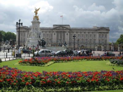 In and out of Buckingham Palace
