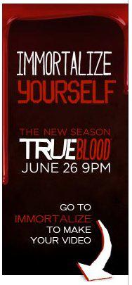 Immortalize Yourself on True Blood