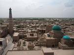 View of Islom-Hoja Minaret from Juma Minaret