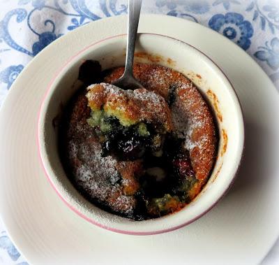 Blueberry Cake For Two