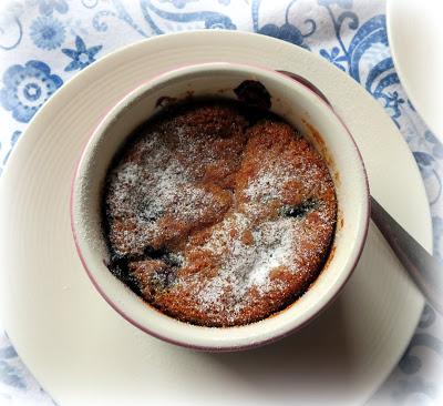 Blueberry Cake For Two