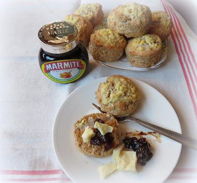 Cheese & Marmite Scones