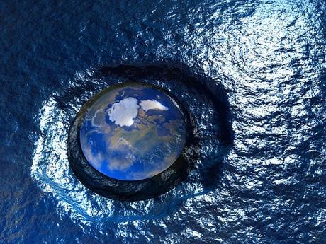 earth in ocean