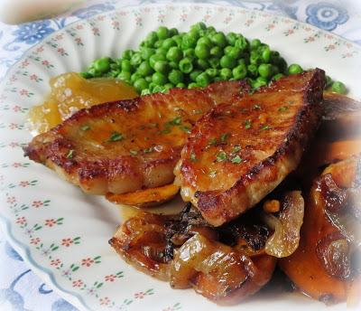 Pork Chops Baked with Sweet Potatoes