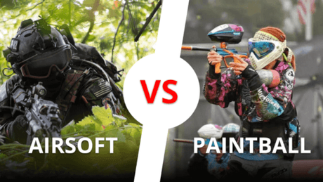 Airsoft Vs Paintball – Comparison