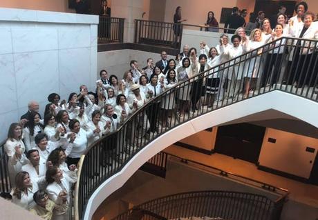 Congresswomen In White Celebrate Trump Faux Pas