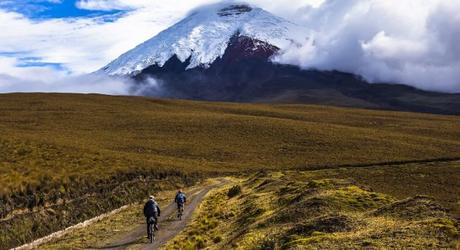 Mountain biking in Cotopaxi national park