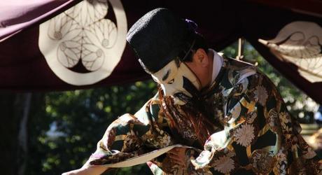 Kabuki theater is known for stylized drama and for the elaborate make-up worn by some of its performers.
